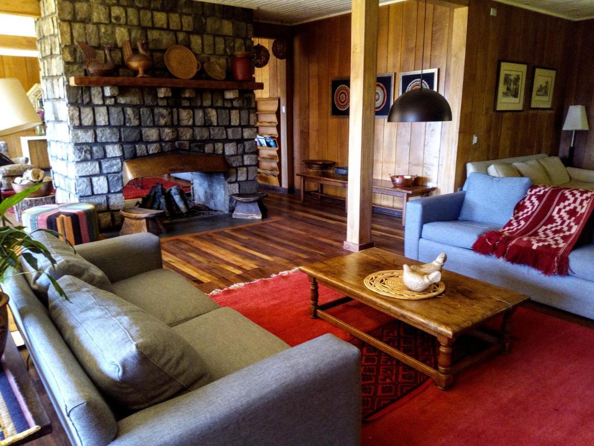 Hotel Y Cabanas El Parque Villarrica Luaran gambar