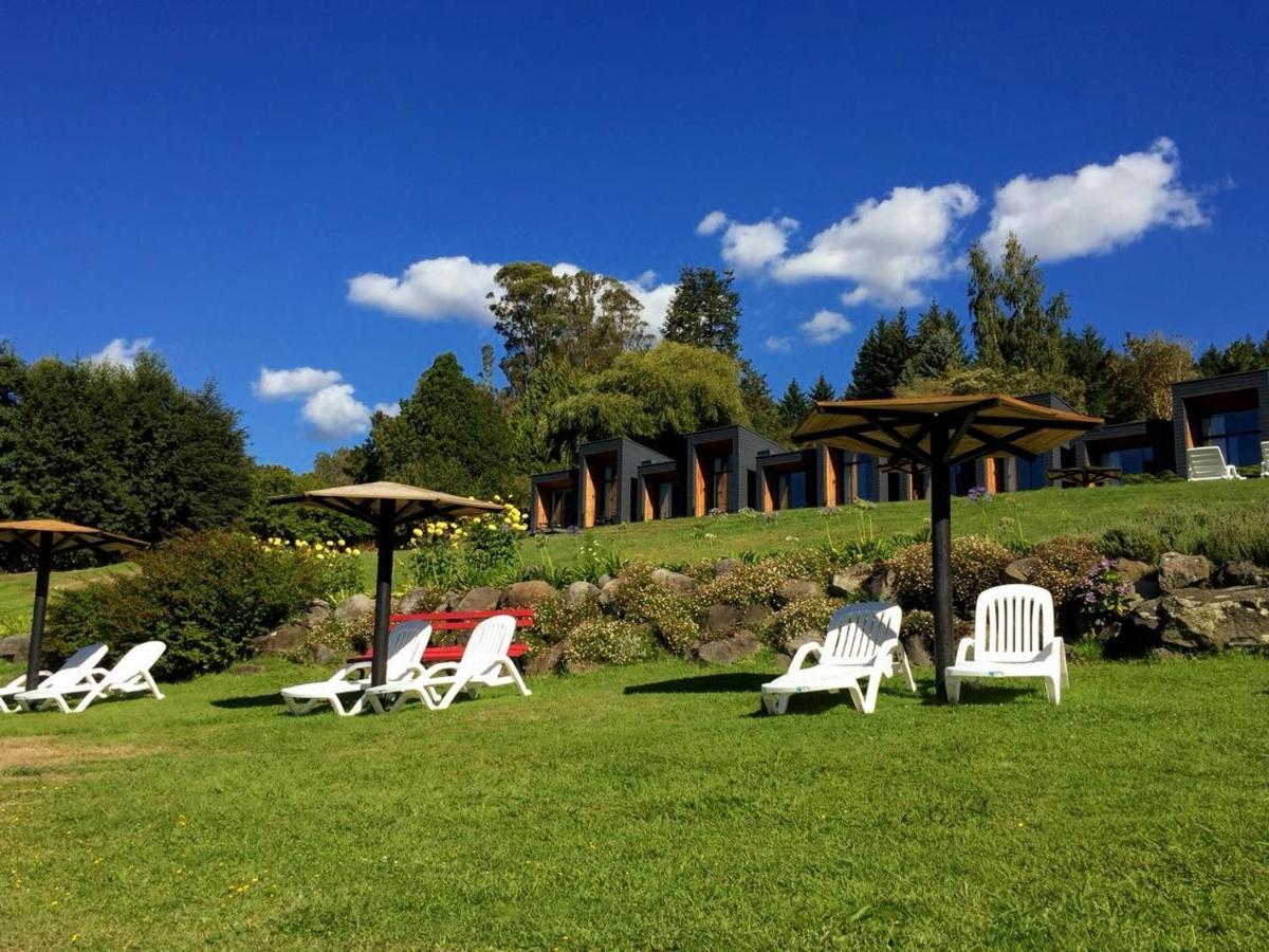 Hotel Y Cabanas El Parque Villarrica Luaran gambar